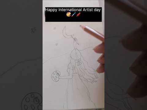 Happy International Artist day 🎨🖌️🖍️#internationalartists #illustrationart #illustration