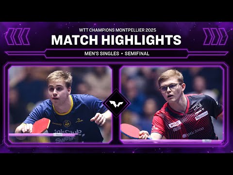 Truls Moregard vs Alexis Lebrun | MS SF | #WTTMontpellier 2025