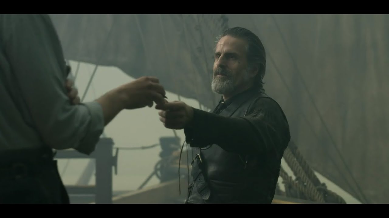 Our Flag Means Death 02x05 – Izzy gives Lucius a whittled shark