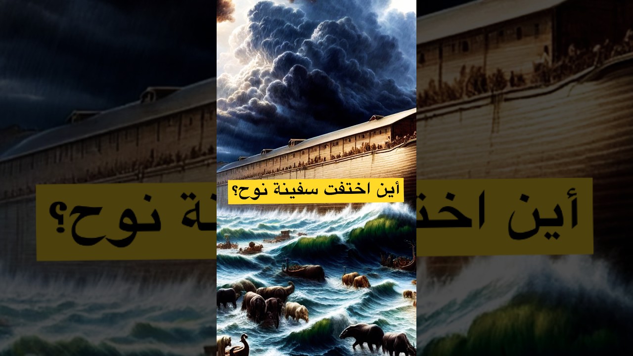 أين اختفت سفينة نوح؟ أسرار وقصة السفينة العملاقة
