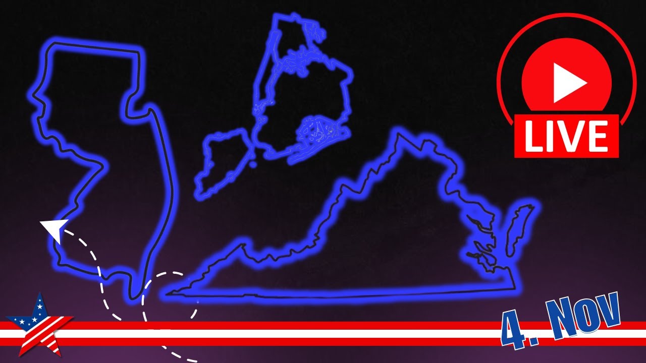 US-Wahl 2025 Livestream – Bürgermeisterwahlen in New Jersey, Virginia & New York