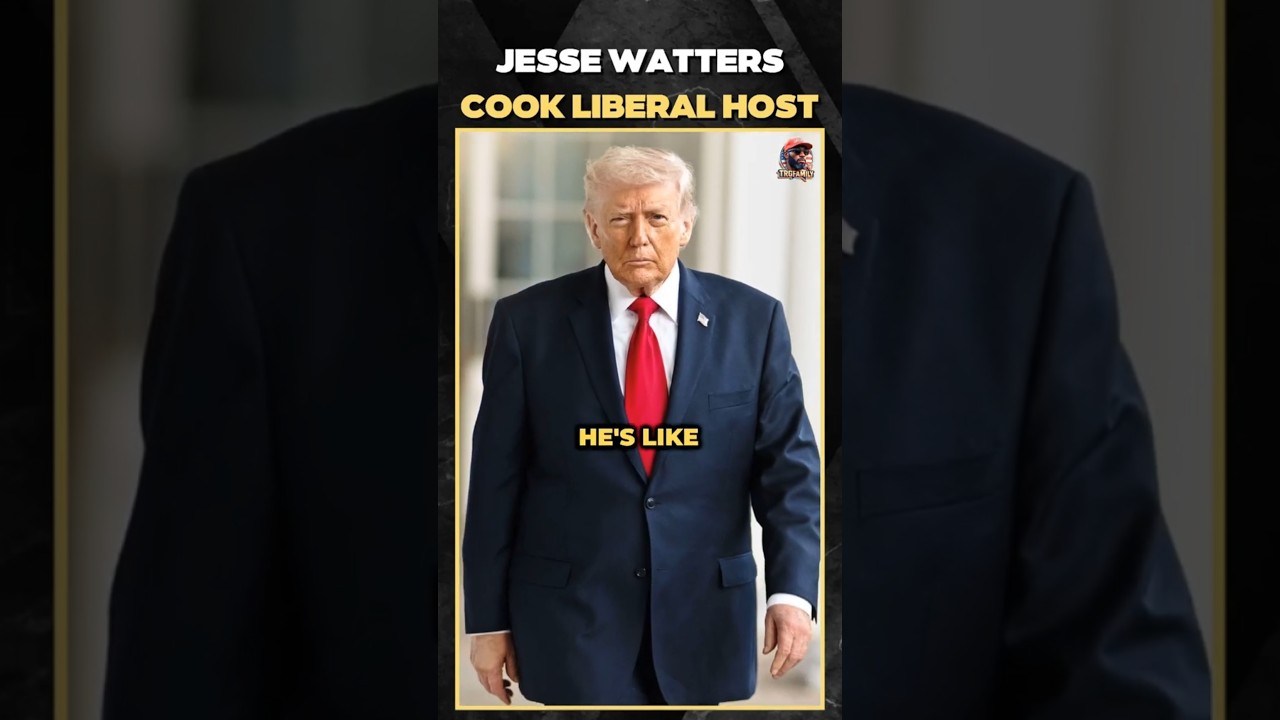Jesse Watters Confronts Liberal Host on Trump 🚨