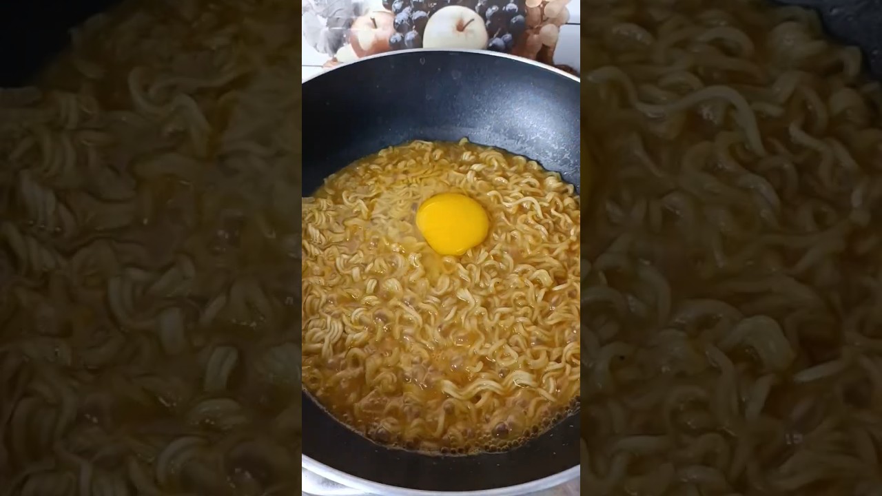 Delicious Egg Maggi Recipe 🥚