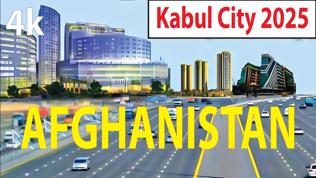 Kabul City 2025 in Stunning 4K Drone Footage