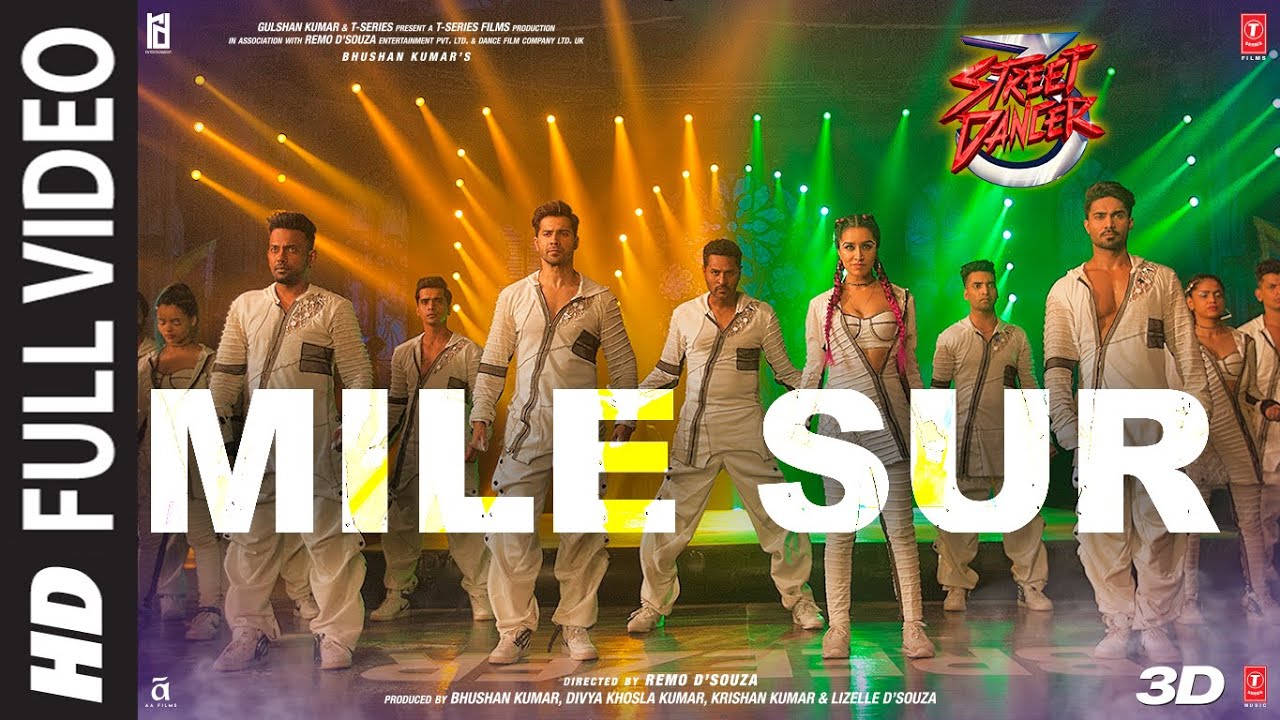 Full Video: Mile Sur from Street Dancer 3D featuring Varun, Shraddha, Prabhu D, Navraj H, Shalmali, Sachin Jigar