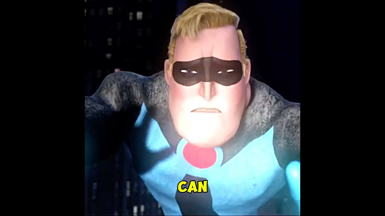 Mr. Incredible Had a Secret Power All Along - THE INCREDIBLES Theory... #shorts