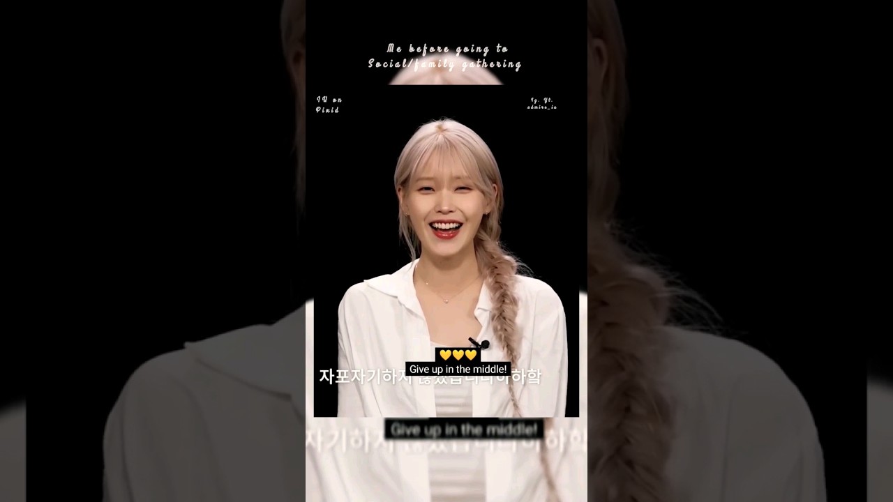 @dlwlrma on @Pixid 🤣 me before and after social/ family gathering,🤣 #iu #아이유