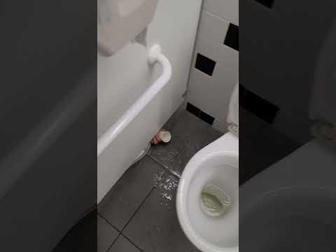 Prank dans des toilettes publics