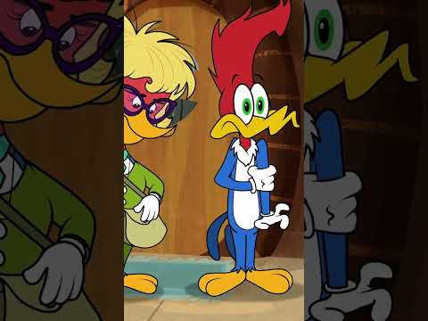 A visita surpresa da mãe do Pica-Pau #shorts