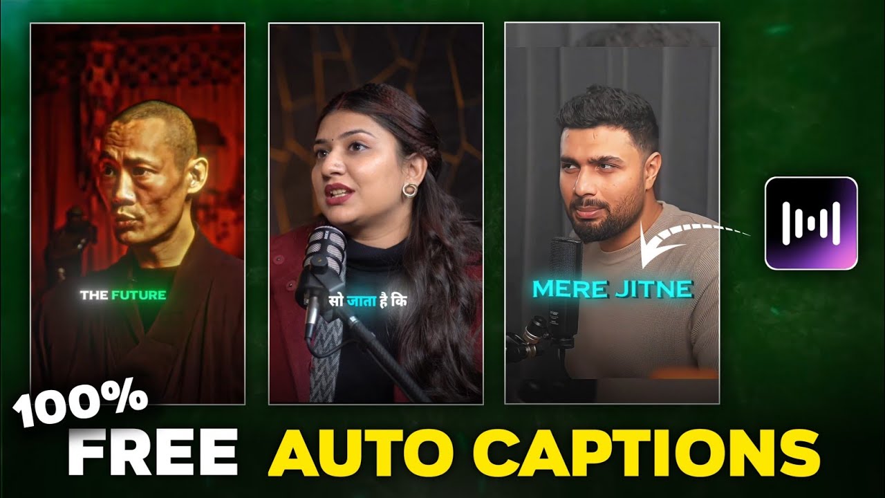 Free Auto Captions Generator & Video Captioning 🎥