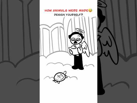 Animal Designs 😅 (Animation Meme) Anim: RedFlowerCrown #shorts