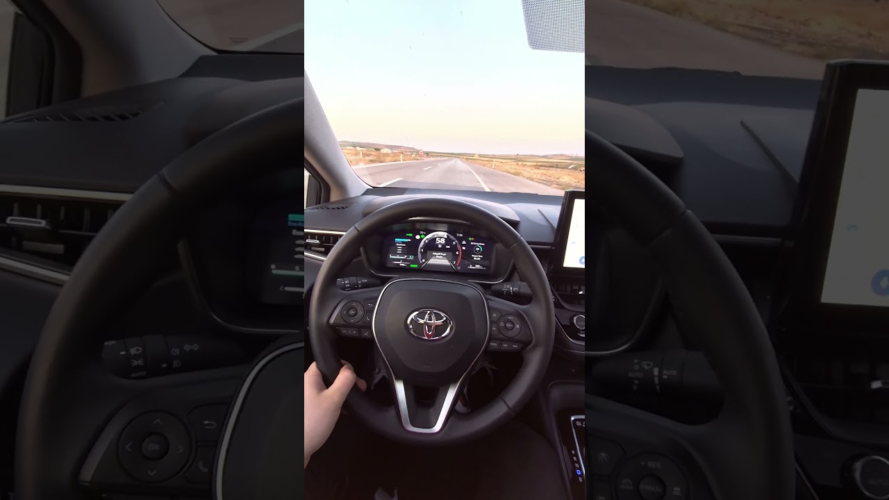 2025 Toyota Corolla Hybrid 1.8 Flame-X Test 🚗