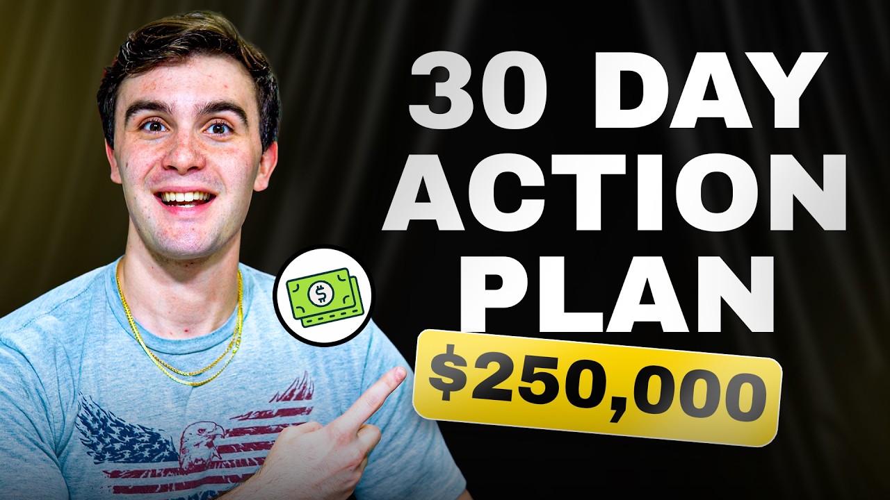 30-Day Plan to Earn $250K/Year in Real Estate Wholesaling