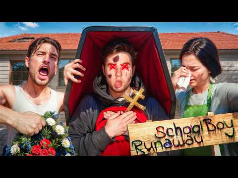 ЗЛЫЕ РОДИТЕЛИ ПОХОРОНИЛИ МЕНЯ - SCHOOLBOY RUNAWAY В РЕАЛЬНОЙ ЖИЗНИ!