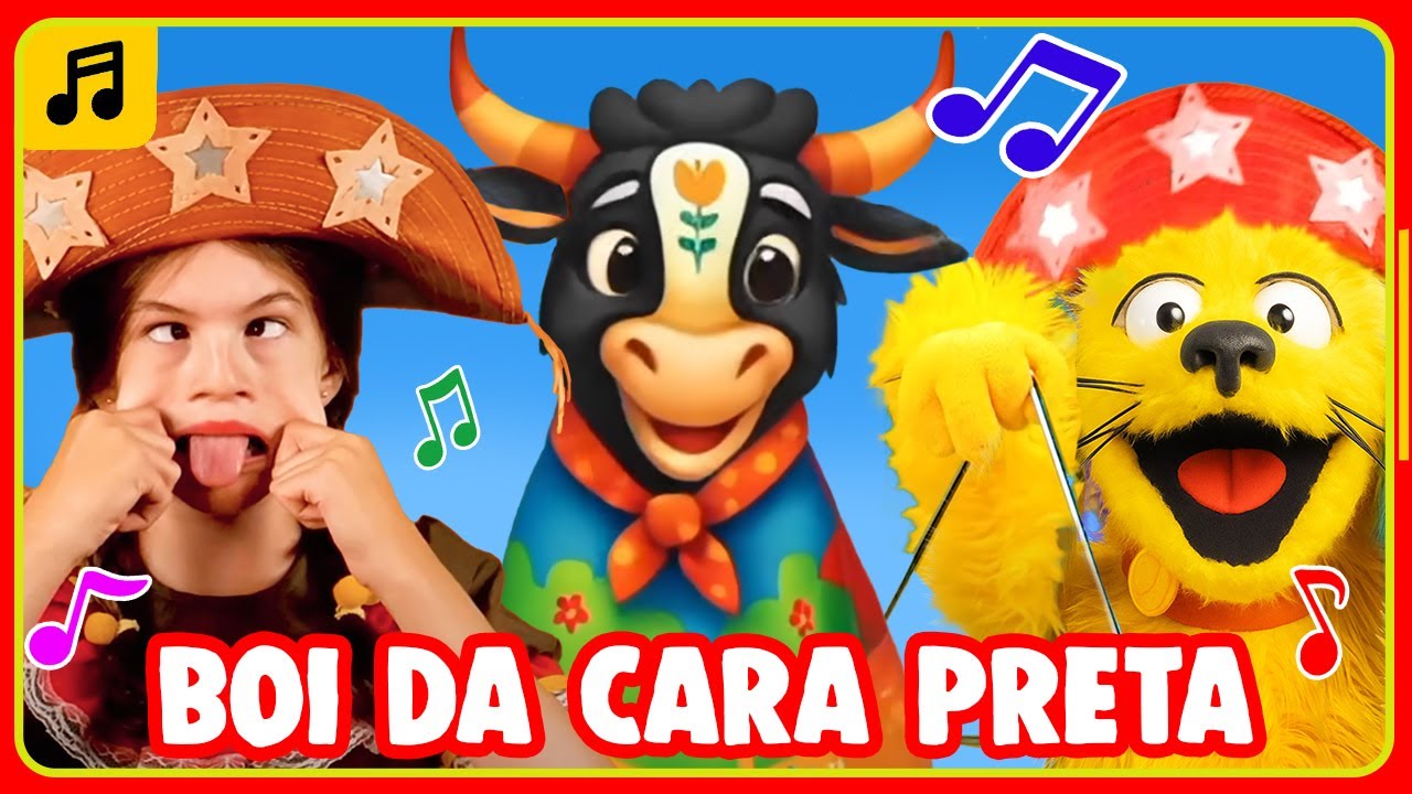 🎶 Boi da Cara Preta - Diversão e Aprendizado com Música Infantil