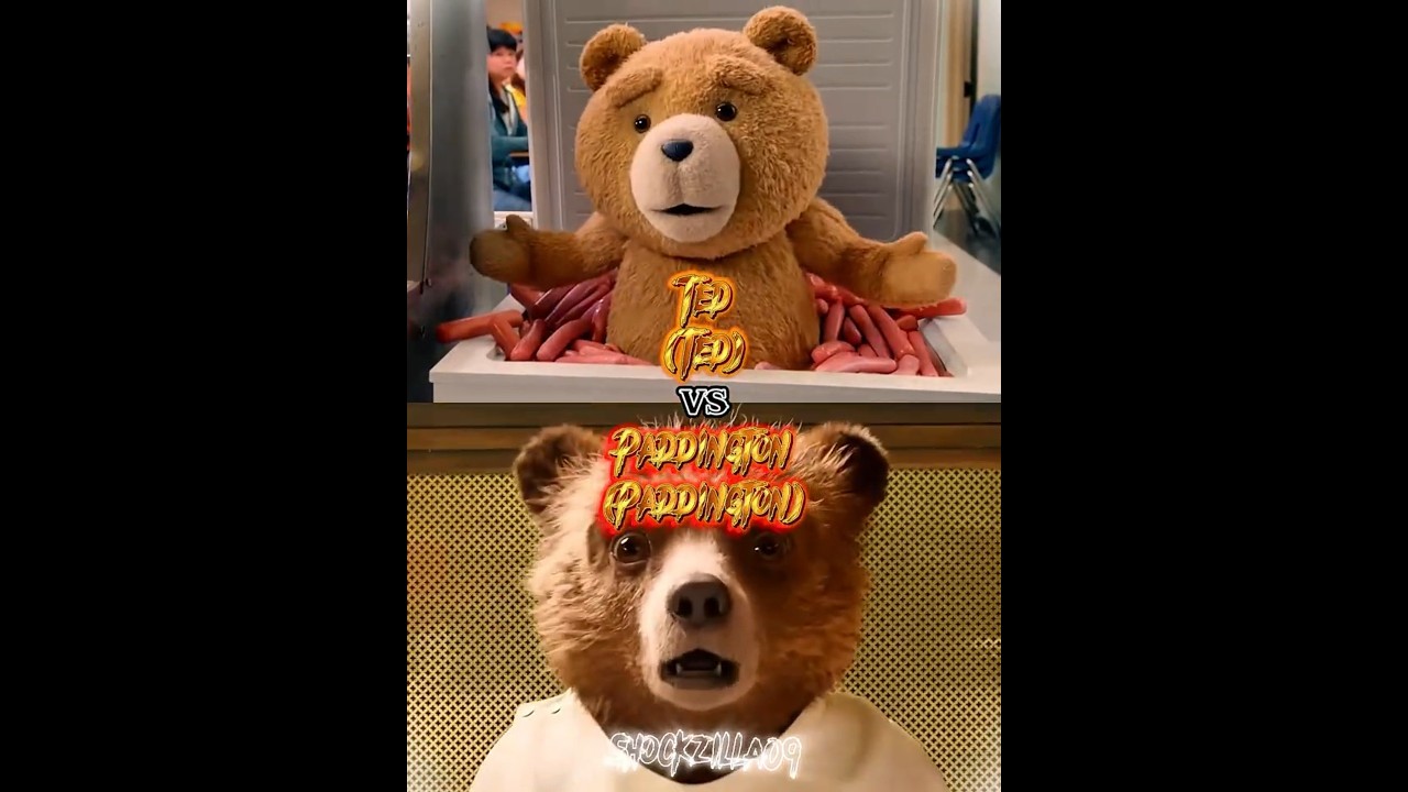 Ted vs Paddington: Hilarious Clash of Iconic Characters ๐ค๐ป