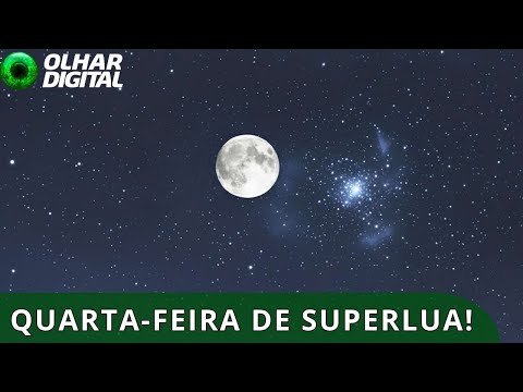 Quarta-feira de Superlua! E ela terá companhia nos céus