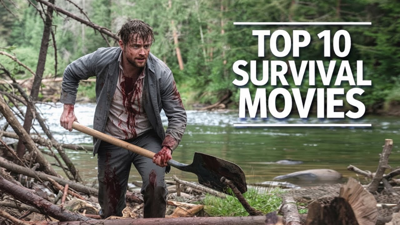 Top 10 Must-Watch Survival Movies | Incredible True Stories & Epic Adventures 🎬