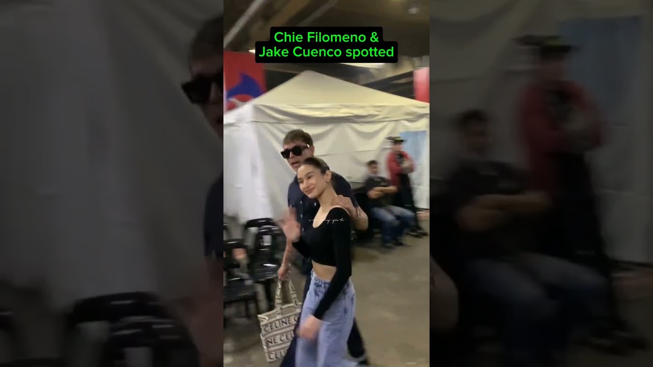 Chie Filomeno and Jake Cuenco Spotted Together! π« #jakecuenca #chiefilomeno
