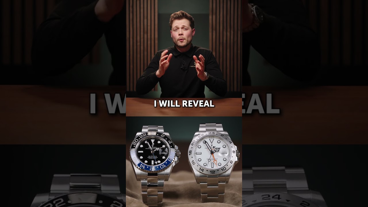 GMT-Master II vs. Explorer II: Complete Video πΉ
