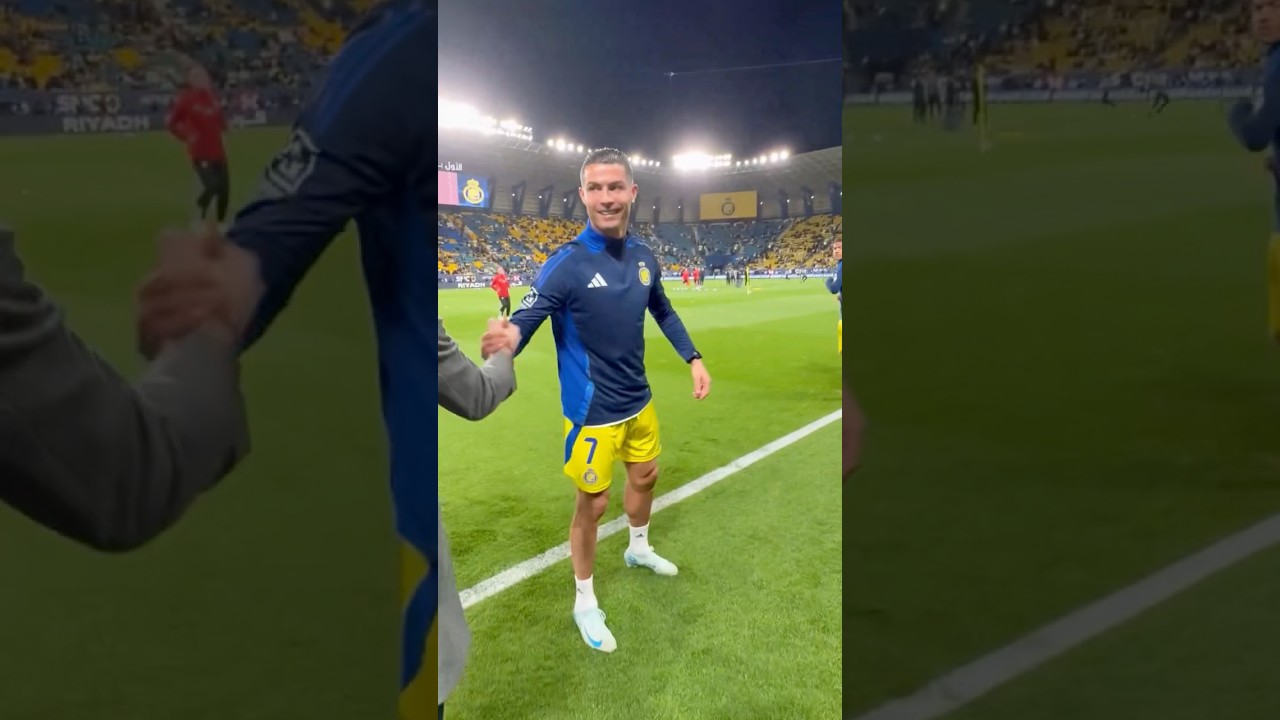 Ronaldo & Fabrizio Romano Meet 🤝