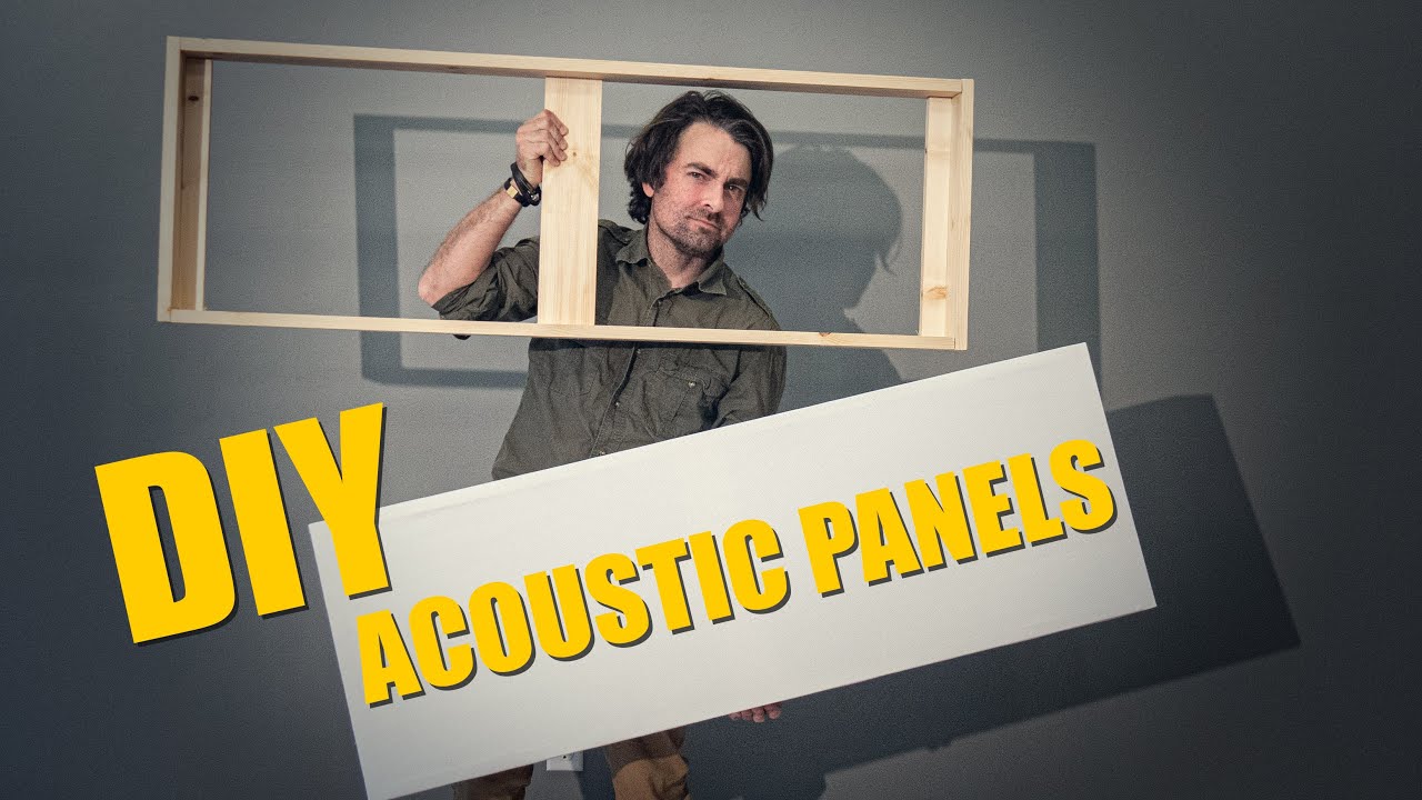 How to Make Pro Acoustic Sound Panels for CHEAP