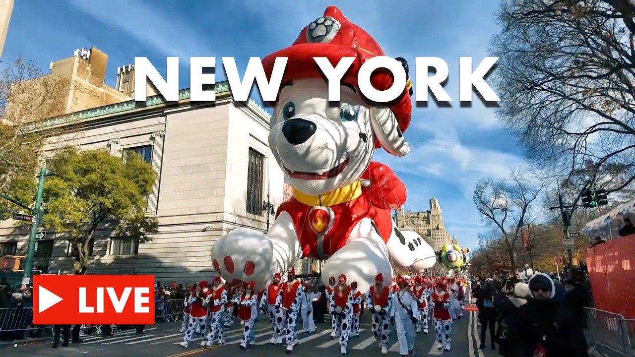 Macy's Thanksgiving Parade 2025 Live from NYC 🎉