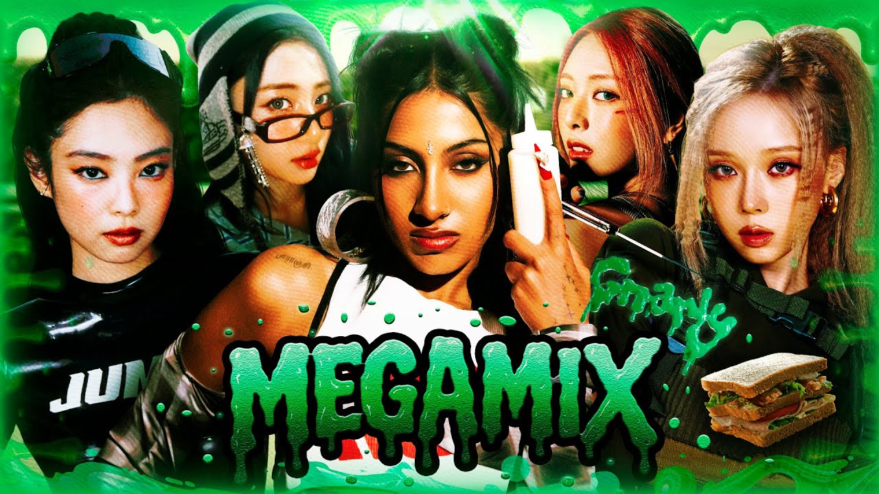 GNARLY Megamix - KATSEYE, BLACKPINK, aespa, LE SSERAFIM, ITZY & More | 50+ Song Mashup