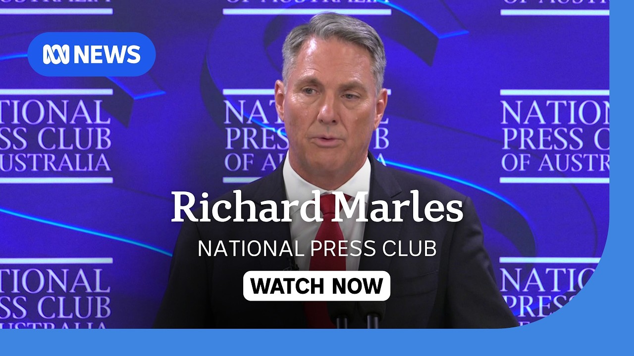 Richard Marles Addresses National Press Club 🇦🇺