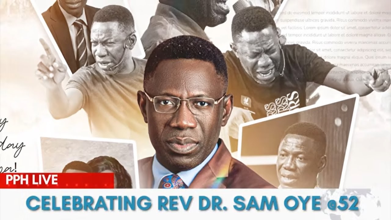 Celebrating Rev. Dr. Sam Oye at 52 Live At PPH Studio