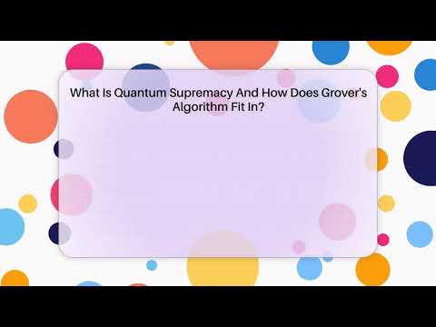 What Is Quantum Supremacy And How Does Grover's Algorithm Fit In? - Quantum Tech Explained