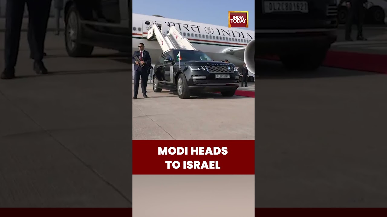 PM Modi's Second State Visit to Israel 🇮🇱