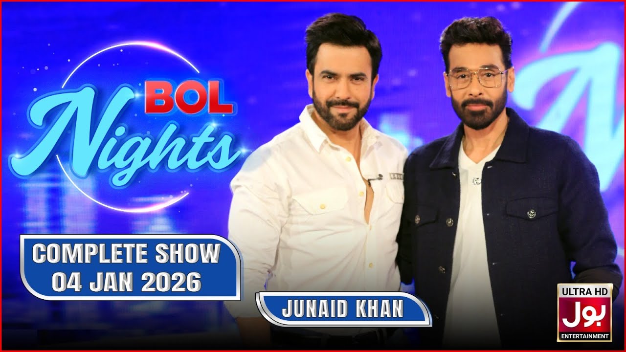 Junaid Khan on BOL Nights with Faysal Quraishi