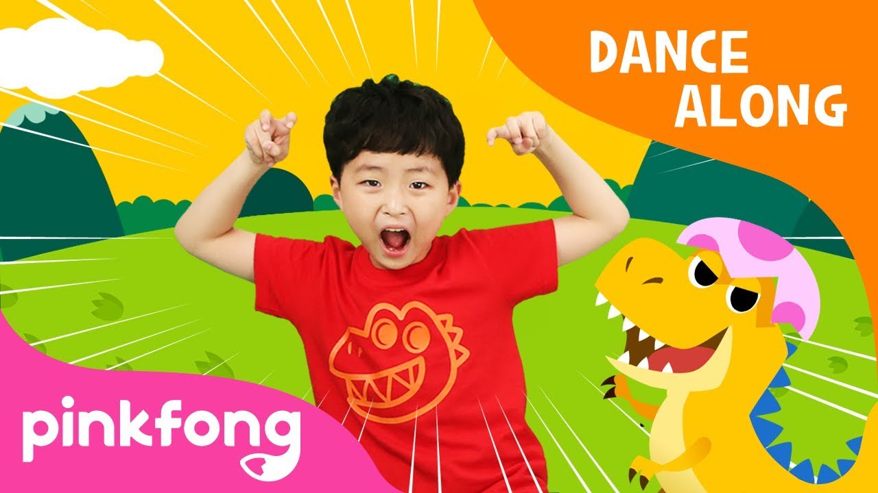 Baby T-Rex Dance & Pinkfong Songs for Kids 🦖