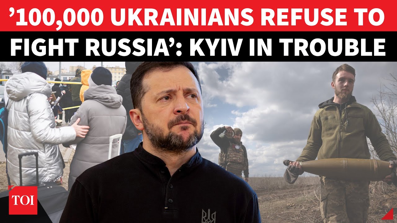 Kyiv’s Resistance Crumbles as 100,000 Ukrainians Flee Amid Conscription Crisis 🇺🇦