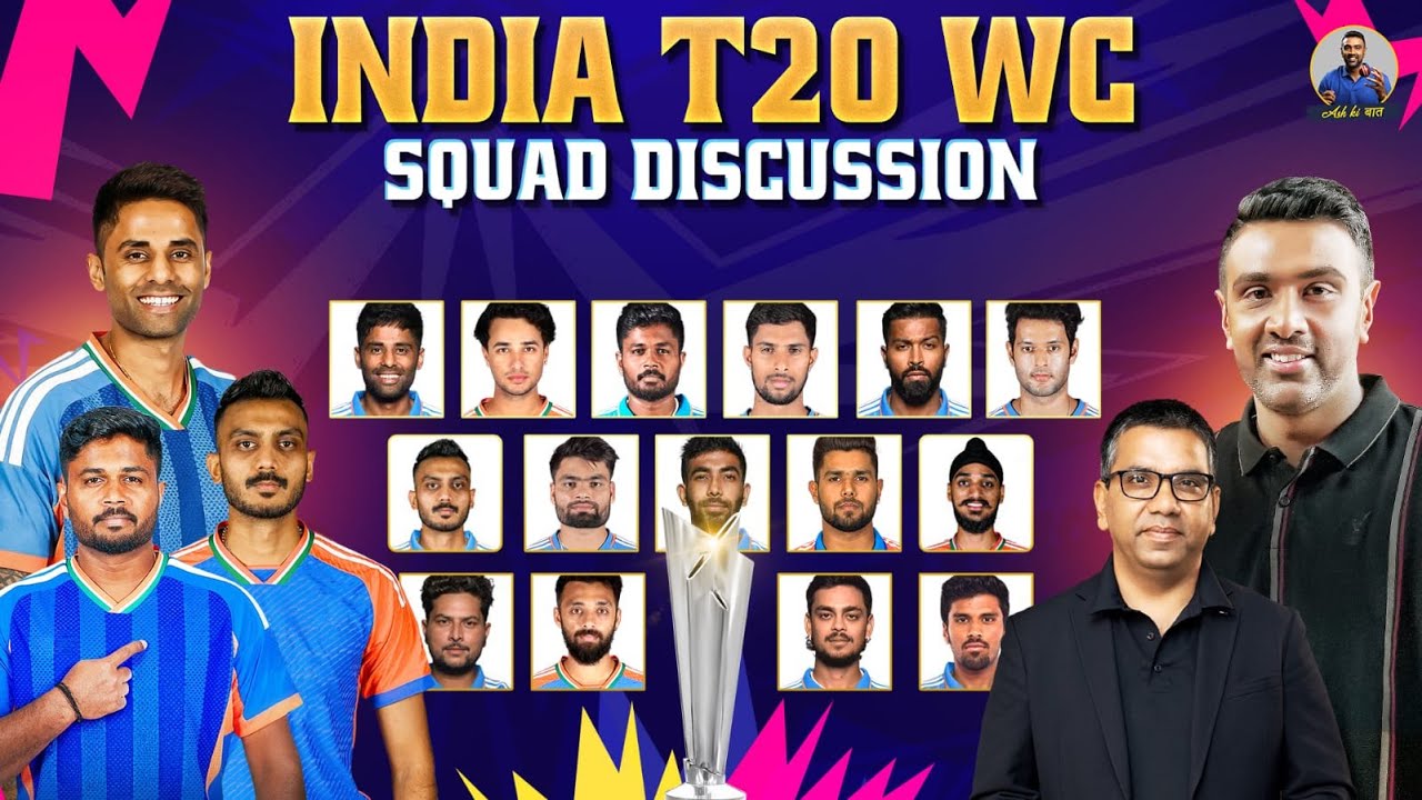 India’s T20 WC Squad Revealed | Ashwin & Vimalwa React 🇮🇳