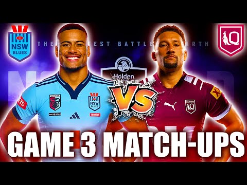 State of Origin 2025 | Game 3 Head to Head Battles & Tips