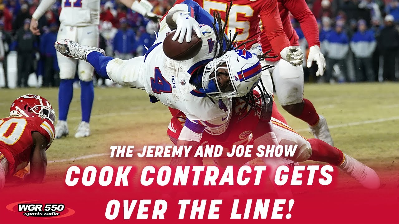 Breaking: James Cook Signs $48M Deal with Bills π | Instant Reaction on The Jeremy & Joe Show