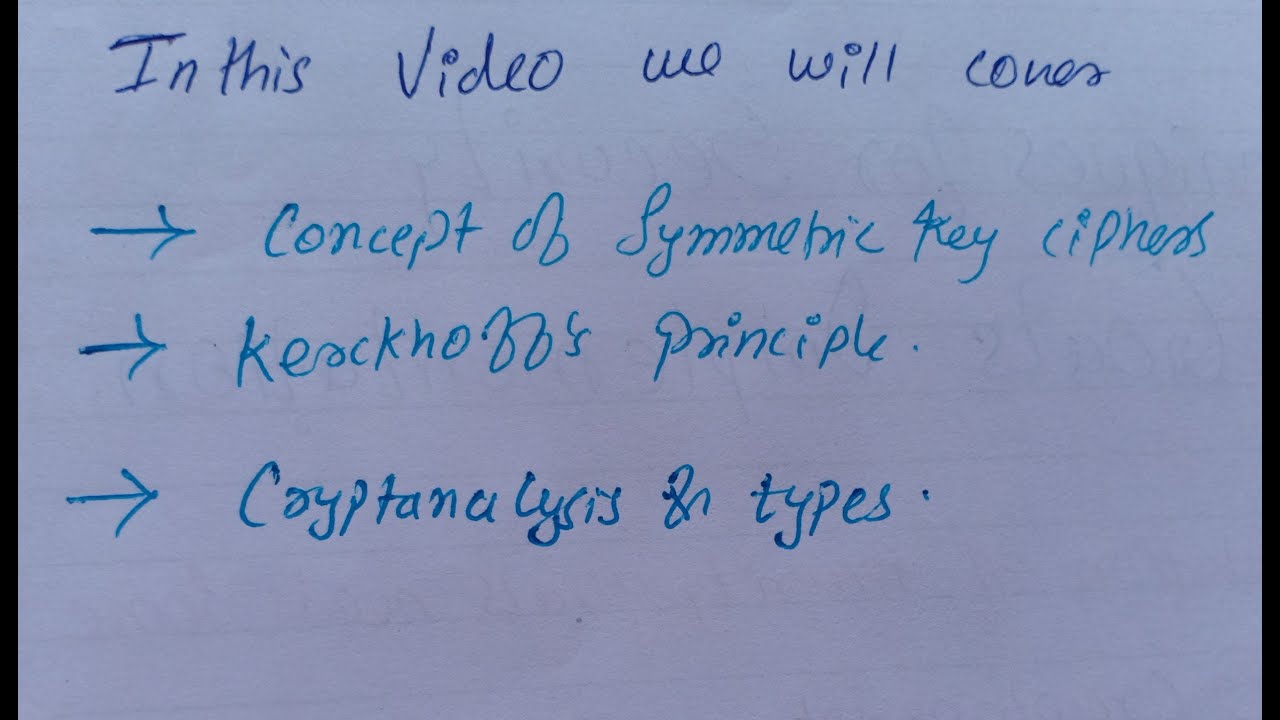 Mastering Symmetric Key Ciphers in Cryptography 🔐