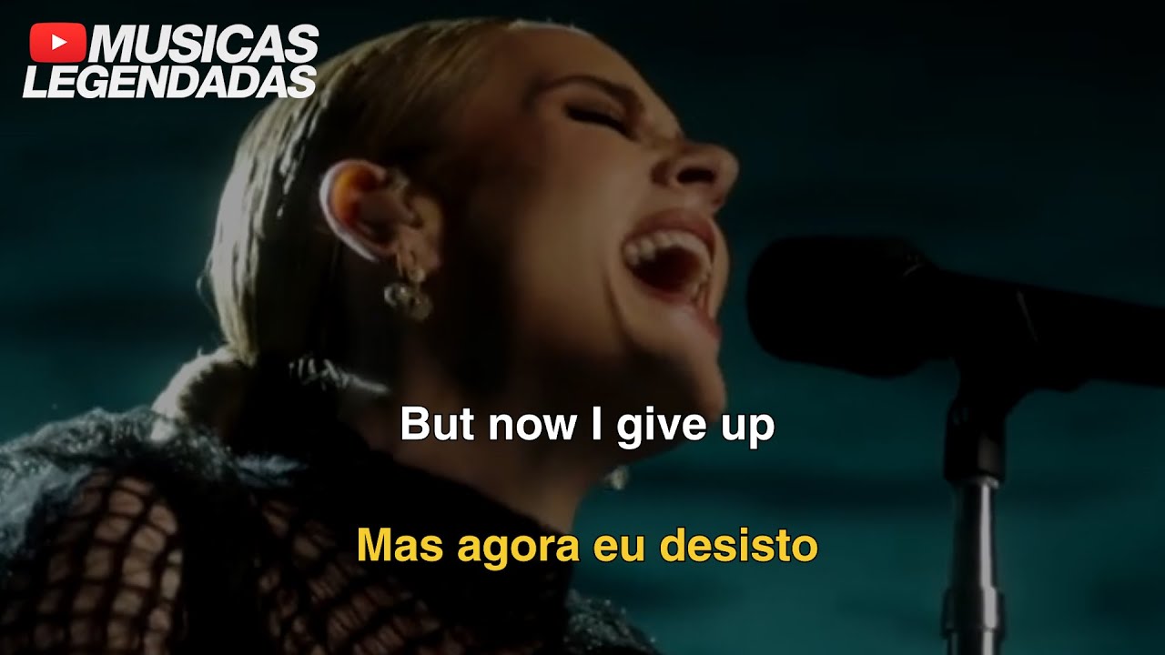 Adele - Easy On Me (Legendado) Ao Vivo com Letras e Tradução