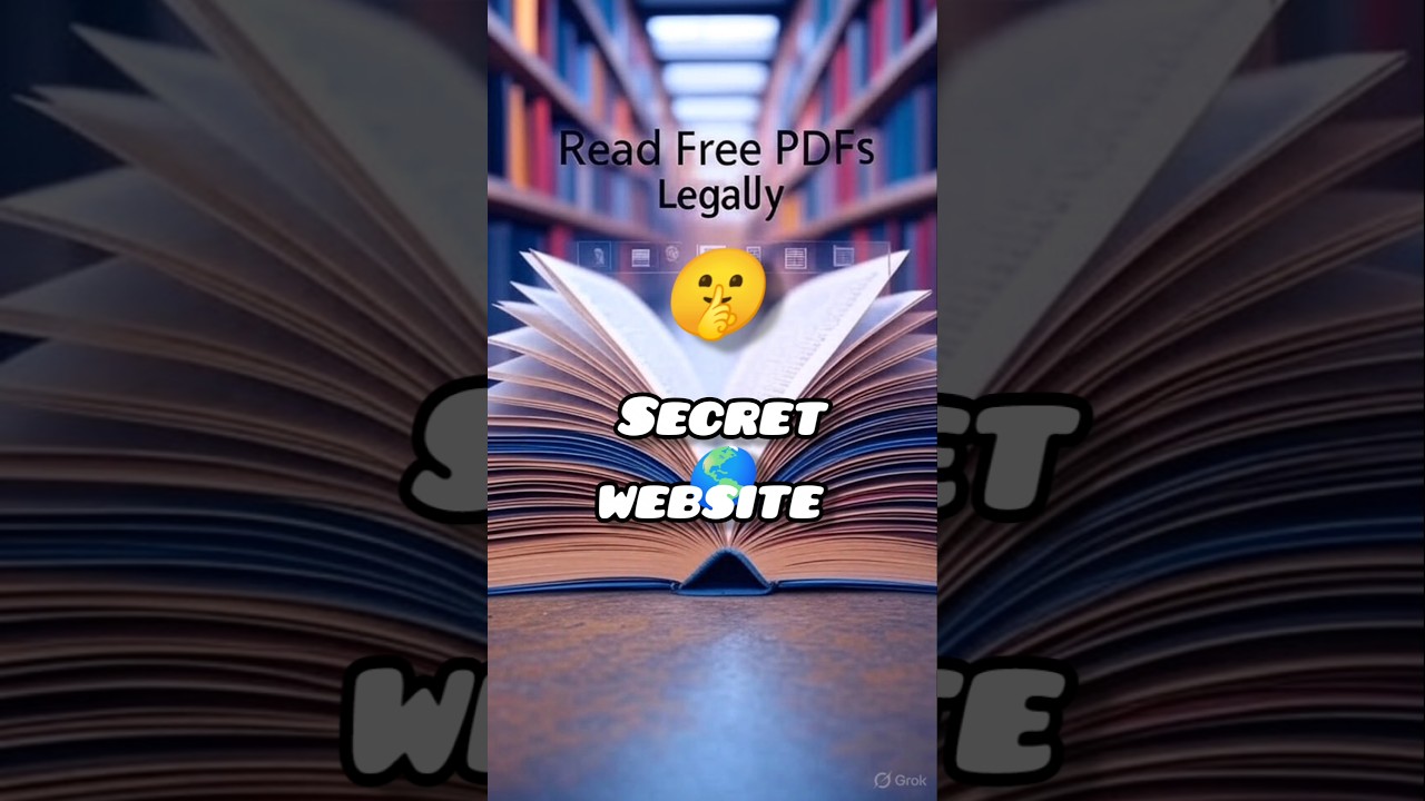 Hidden Website for Free PDF Book Downloads