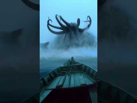 Cthulhu Rises from the Ocean | Ancient Cosmic Horror Awakens