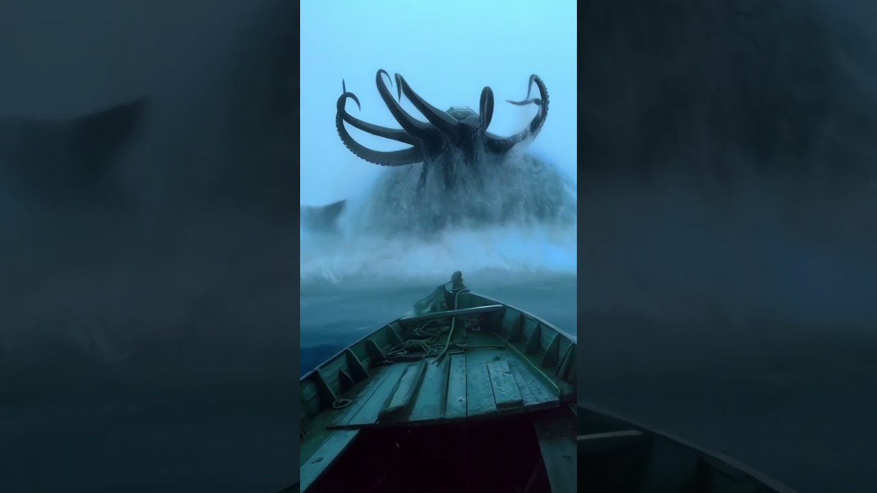 Cthulhu Emerges from the Ocean | Awakening of the Ancient Cosmic Horror