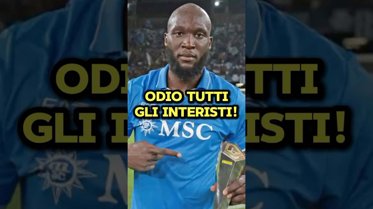 PERCHÉ GLI INTERISTI ODIANO LUKAKU?😱#inter#lukaku