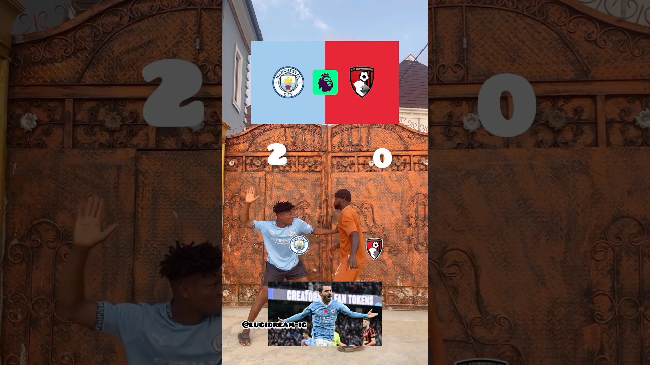 Manchester City Dominates Bournemouth 3-1 | Premier League Highlights ⚽