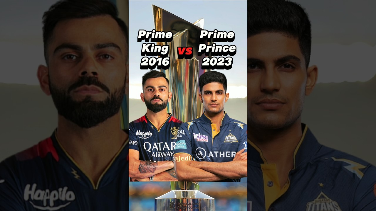 Prime Virat (2016) vs Prime Gill (2023) in IPL 🔥