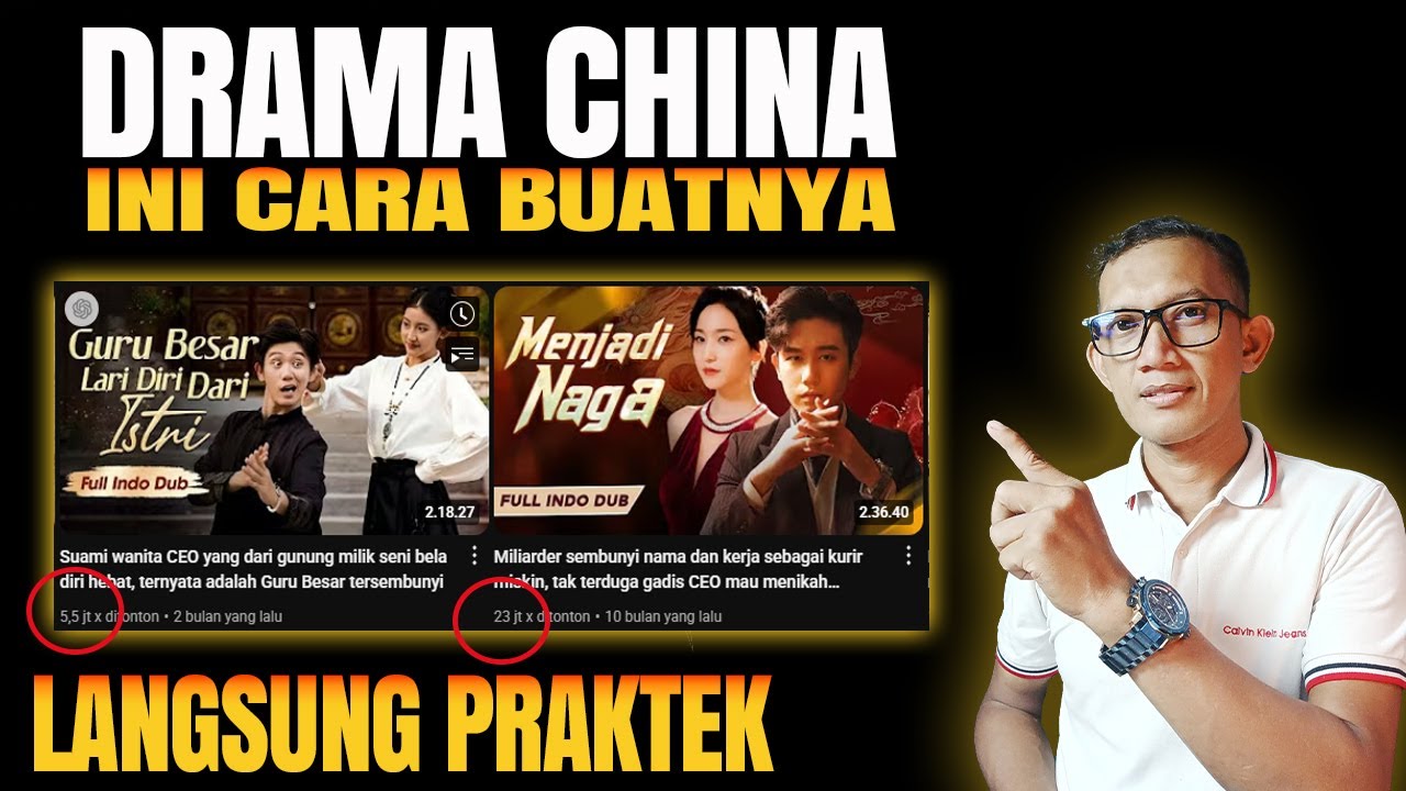 Cara Mudah Bikin Konten Drama China yang Bisa Cuan & Lolos Monetisasi π°