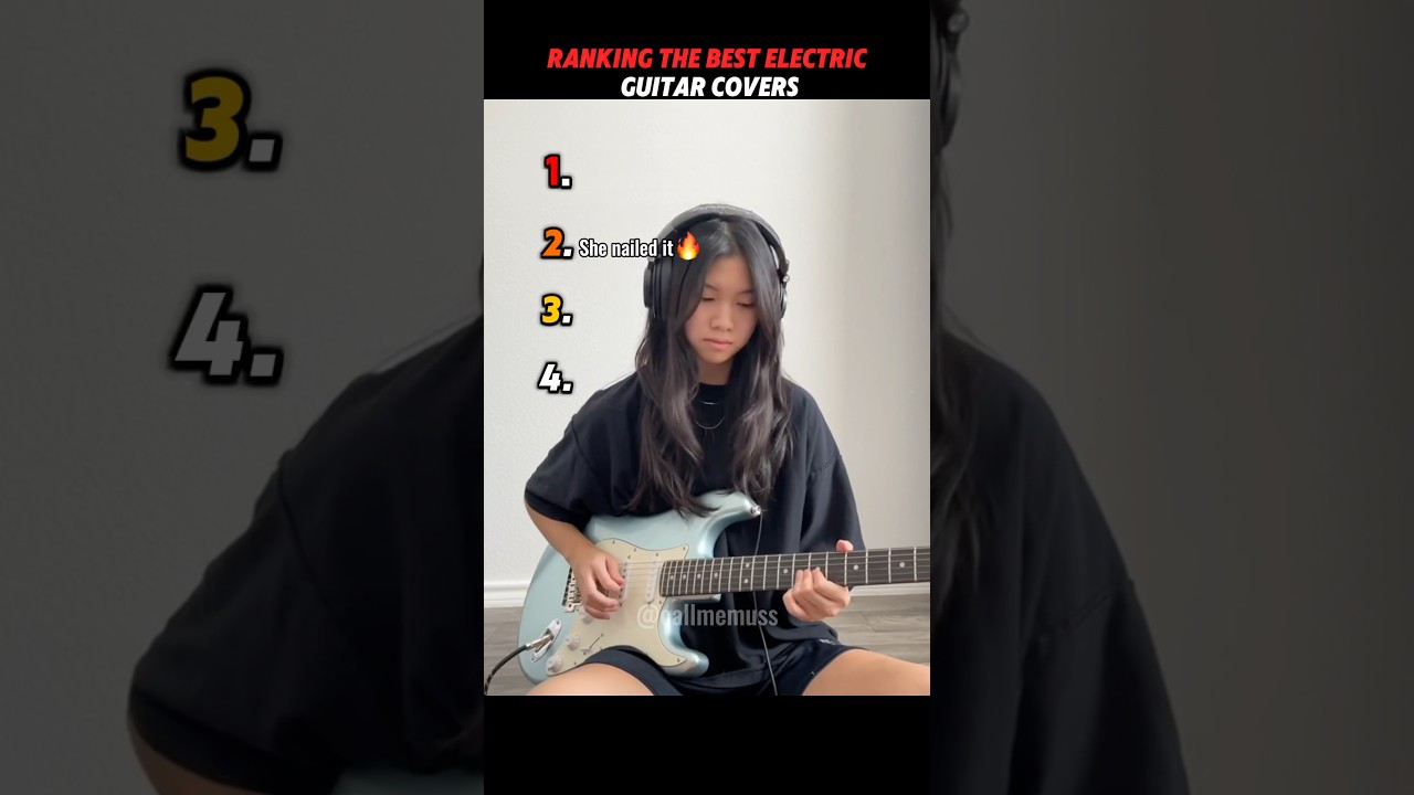 Top Electric Guitar Covers 🎸