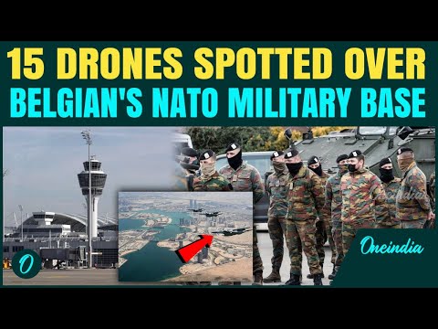 Russia vs. NATO War? Belgian Base Buzzed by 15 Unknown Drones Near German Border – Bizarre Incident