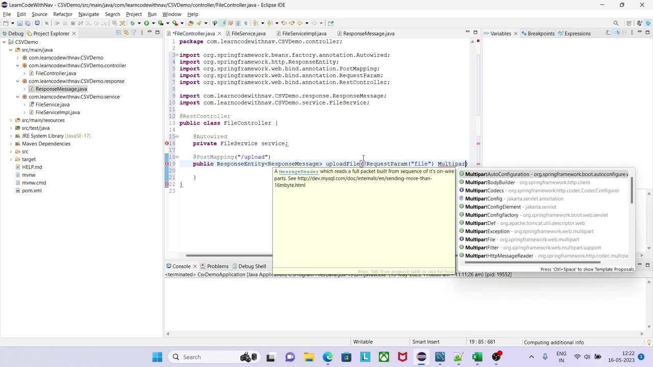 Spring Boot & JPA: Import CSV to MySQL 📂